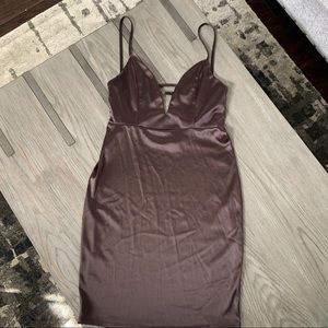 🖤💯H&M Black Satin Slip Dress